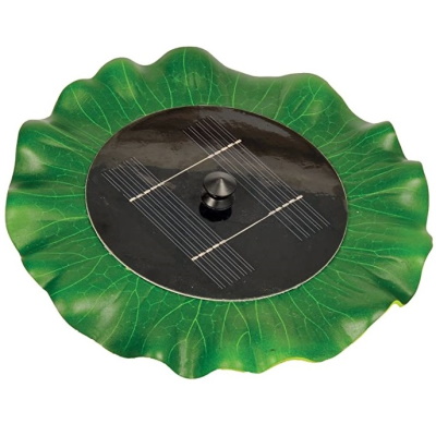 hozelock solar floating lily fountain pump