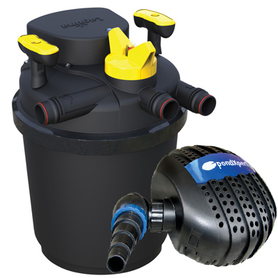 laguna pressure flo 10000 filter & pondxpert freeflow 5000 pump set