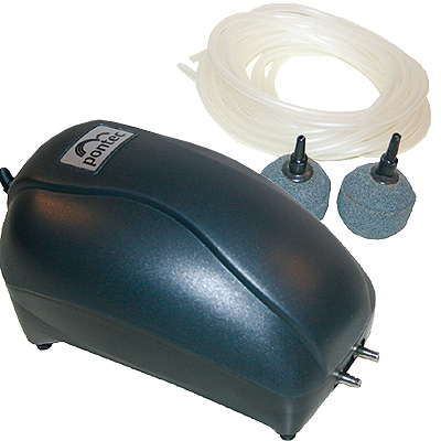 Pontec PondoAir Air Pump Set For Small Ponds 200 450 900 