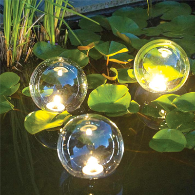 Floating solar on sale lights for fountains