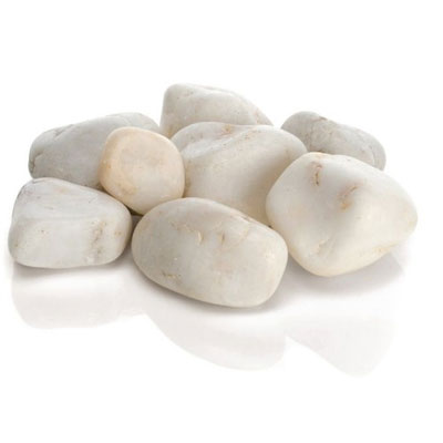 biorb marble pebble set (white)