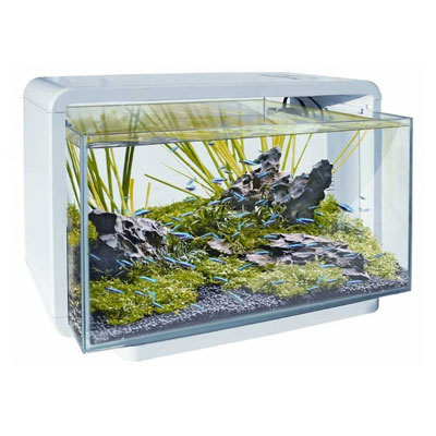 superfish home 25 aquarium (white)