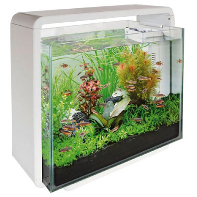 superfish home 45 aquarium (white)