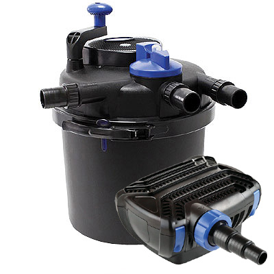 pondxpert spinclean    4500 filter & ultraflow 3000 pump set