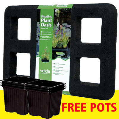 velda planting oasis island (pots included)