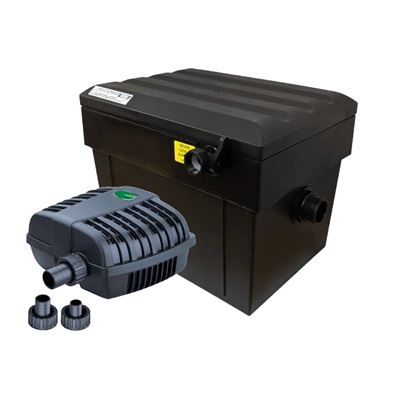 lotus green genie 6500 filter & pondxpert mightymite 3000 pump set