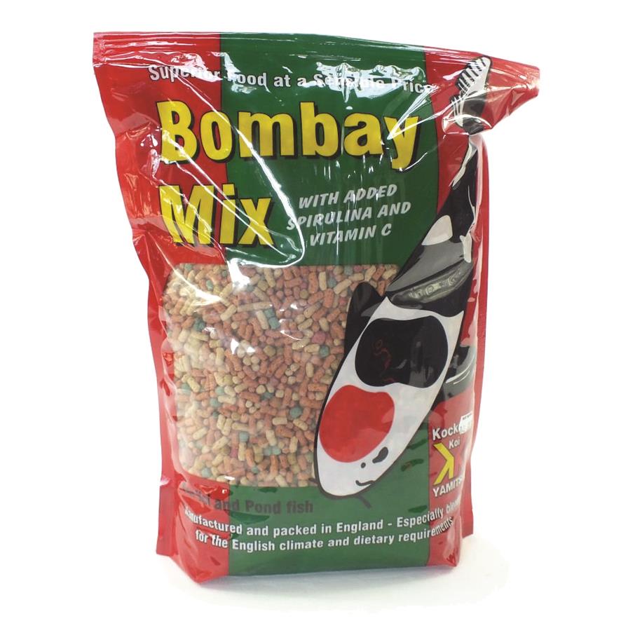 kockney koi bombay mix pond food (10kg)