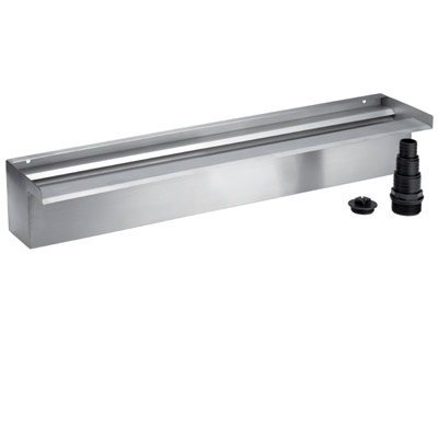 oase stainless steel waterfall 60cm