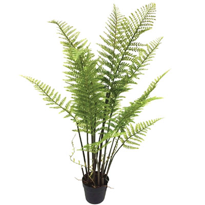velda fern artificial pond plant (medium)