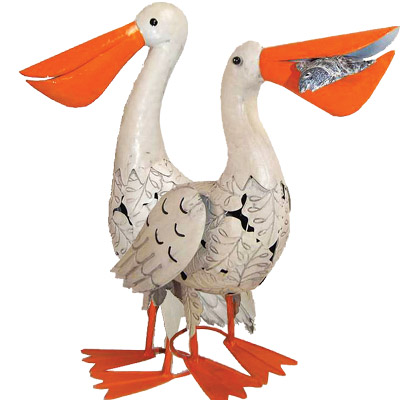 velda pelican set of two