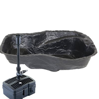 pondxpert preformed pond (tench) & tripleaction 3000 pump