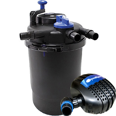 pondxpert spinclean 5000 filter & ultraflow 3600 pump set
