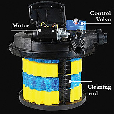 pondxpert spinclean auto 5000 filter (11w uvc)