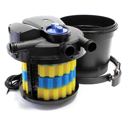 pondxpert spinclean auto 6000 pond filter (11w uvc)