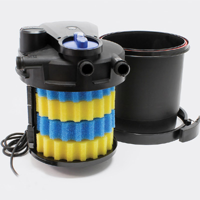 pondxpert spinclean auto 4500 filter & ultraflow 3000 pump set