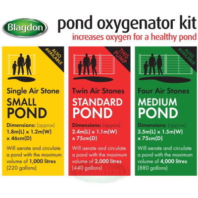 blagdon pond oxygenator kit (standard)