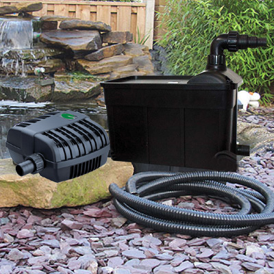 pondxpert easypond box 4500 pump & filter set