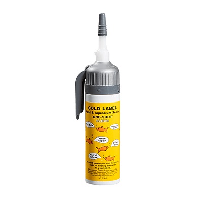 hutton gold label clear sealer (one shot, 75ml)