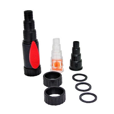 pondxpert spinclean fittings set (medium)