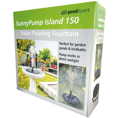 pondxpert sunnypump island 150