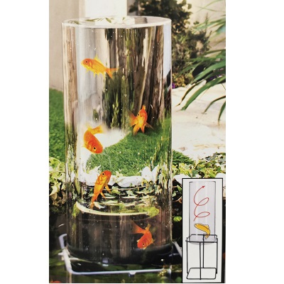 pondxpert viewtube fish viewing tower (65cm)