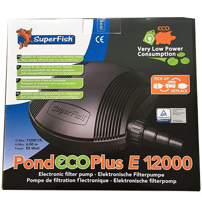 superfish pondeco plus e 12000 pump