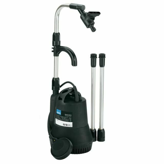 draper 2,500lph pump with float switch (drwbp1a/36327)