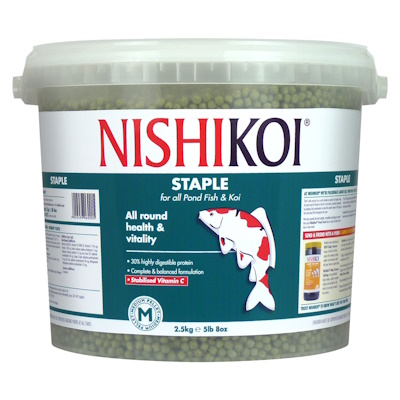 nishikoi staple food pellets (2.5kg)