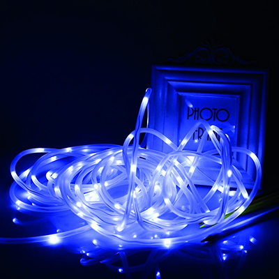 PondXpert Solar LED Rope Light 200 Hollow Solar Lighting Solar