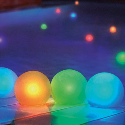 pondxpert pondorb colour solar lights (set of 4)