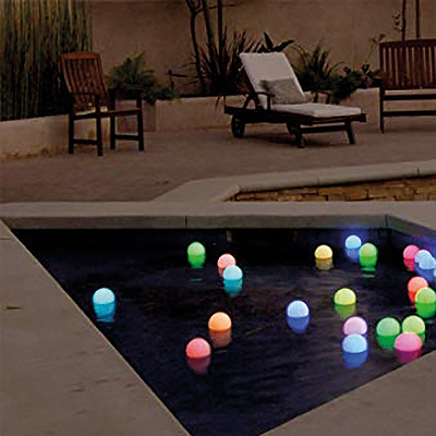 pondxpert pondorb colour solar lights (set of 4)