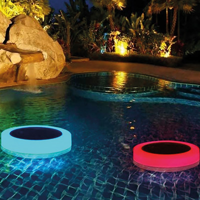 pondxpert ponddisc floating solar light (single)