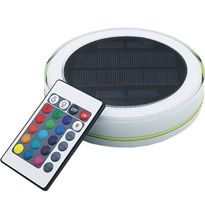 pondxpert ponddisc floating solar light (single)