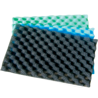 Fish Pong Foam Filter Sponge Set  Sheets 17" X 11" Media 