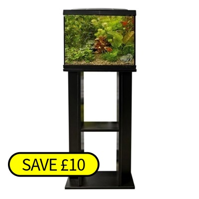 SuperFish Start 50 (Black) & STAND COMBO DEAL: Fish Tanks