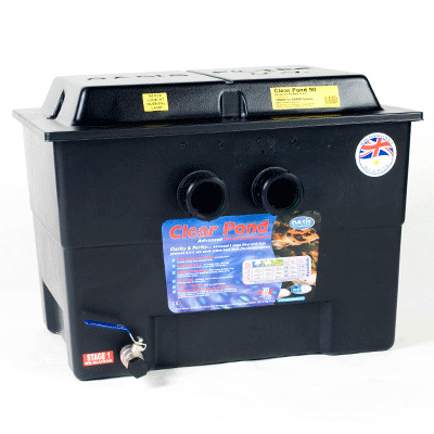 lotus clear pond 50 multi-stage pond filter (50w uvc)