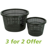 ubbink medium round planting baskets (20 x 13cm, 3 for 2)
