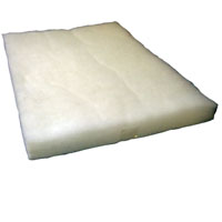 fine white filter mat (small - 17x11 inches)