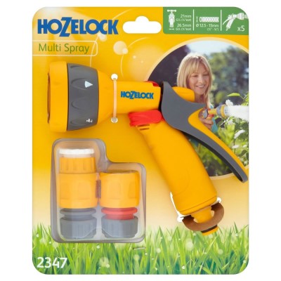 hozelock garden hose multispray gun set