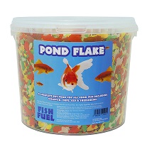 natures grub pond flake bucket (500g/5 litres)