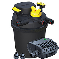 laguna pressure-flo  3000 filter & pondxpert ultraflow 3000 pump set