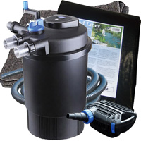 pondxpert easypond plus 30000 premium pump & filter set with liner & underlay