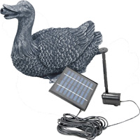 oase spitter duck with solar pump