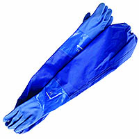 pondxpert blue long armed pond gloves (universal fit)