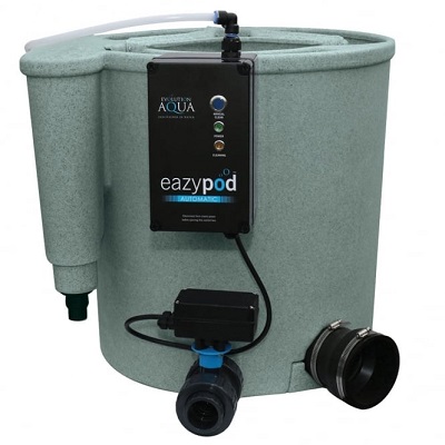 evolution aqua eazypod automatic complete + air pump & 18w uvc (green)