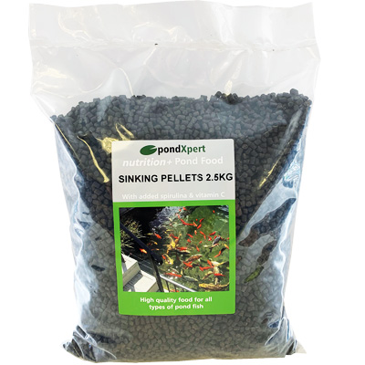 pondxpert sinking pellets (2.5kg)
