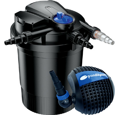 pondxpert spinclean auto 8000 filter & ultraflow 5300 pump set
