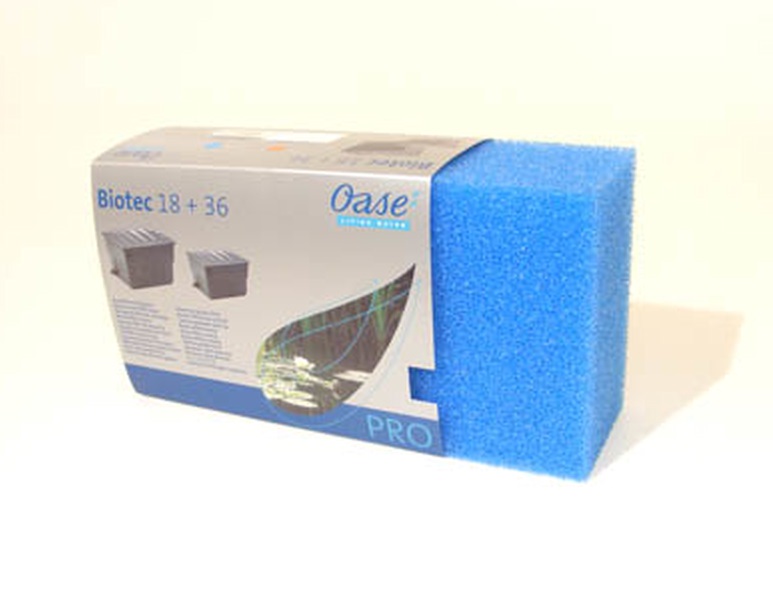 oase replacement filter foam for biotec 18/36, blue (56737)