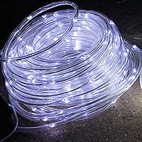 pondxpert solar led rope light 50 (solid)