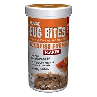 fluval bug bites goldfish flakes (90g)